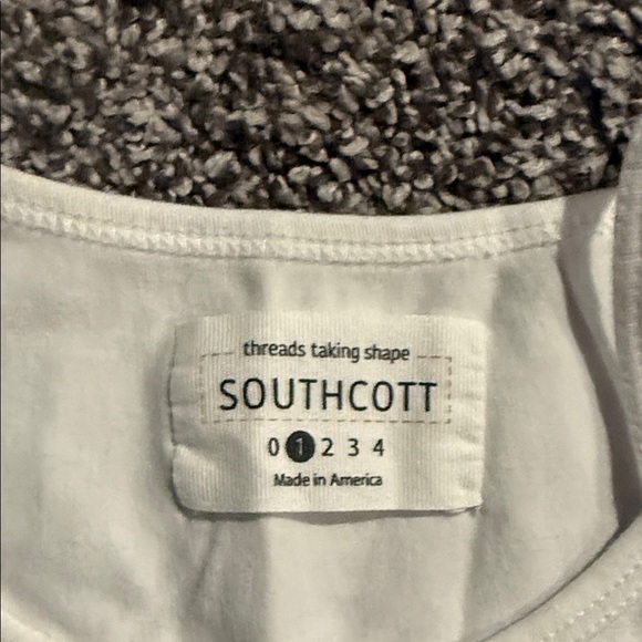 SOUTHCOTT White Tank Top - Size 1 - Picture 3 of 6